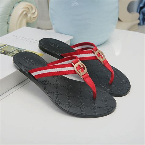 gucci rubber sandals replica|gucci knock off sandals.